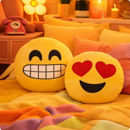 Almohada de emoji pop