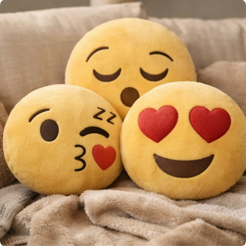 Almohada de emoji pop