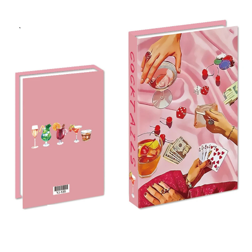 Libro decorativo retro pop