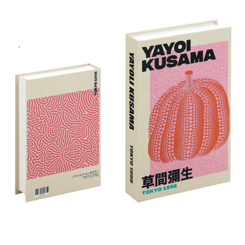 Libro decorativo retro pop