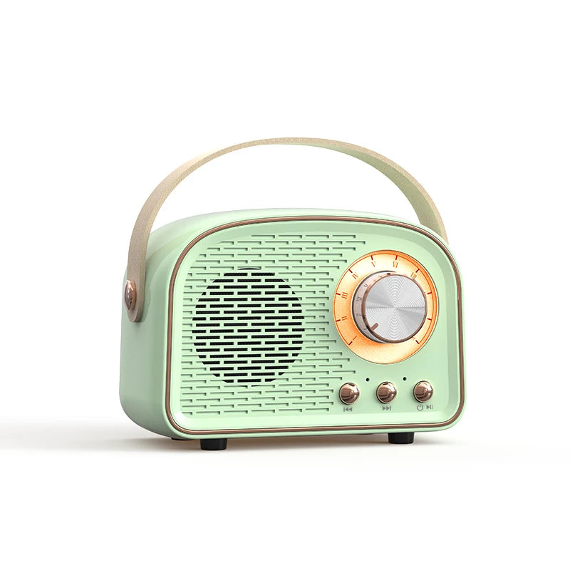 Mini radio retro con Bluetooth