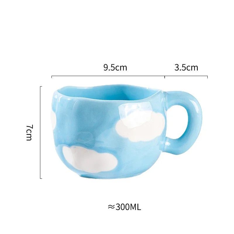 Taza coreana pintada a mano (30 cl) 
