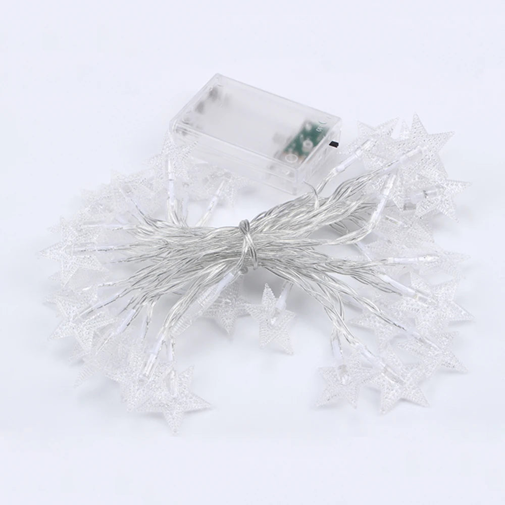 Luces de cadena de estrellas pop cósmicas