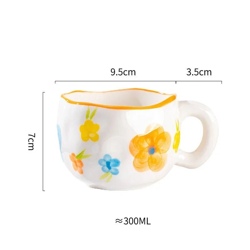 Taza coreana pintada a mano (30 cl) 
