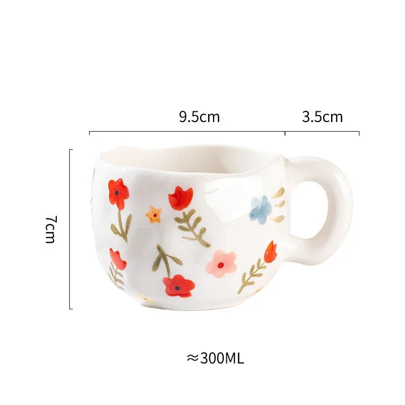 Taza coreana pintada a mano (30 cl) 
