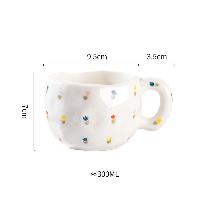 Taza coreana pintada a mano (30 cl) 