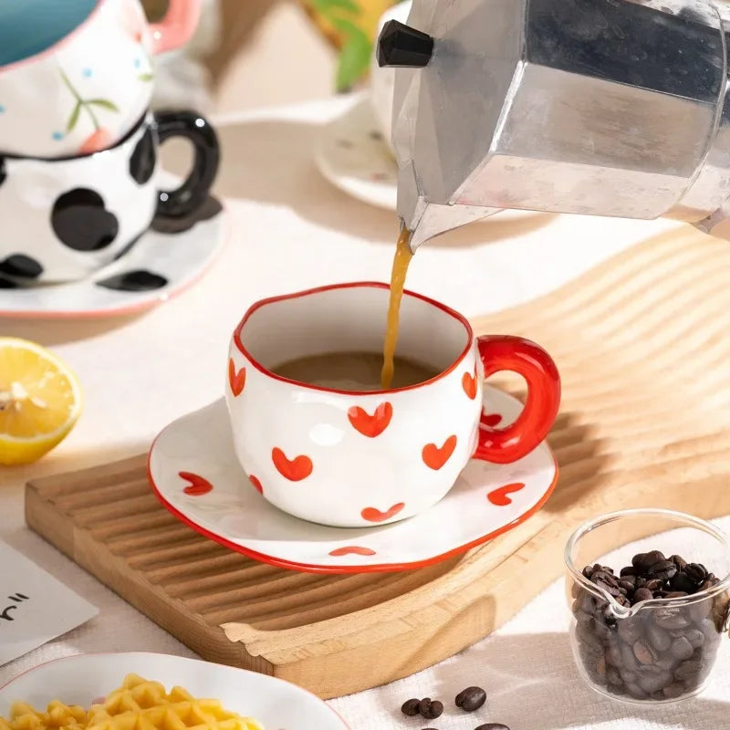 Taza coreana pintada a mano (30 cl) 