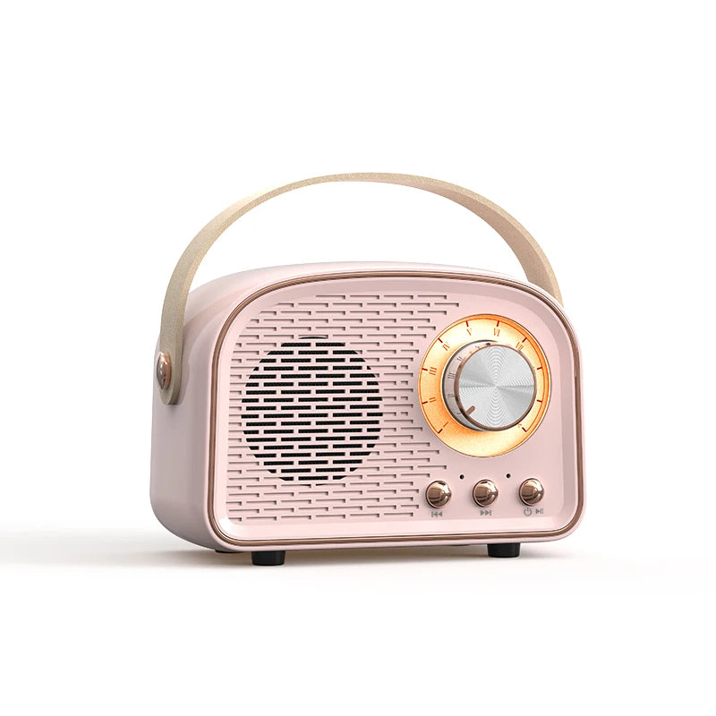 Mini radio retro con Bluetooth