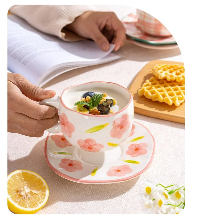 Taza coreana pintada a mano (30 cl) 